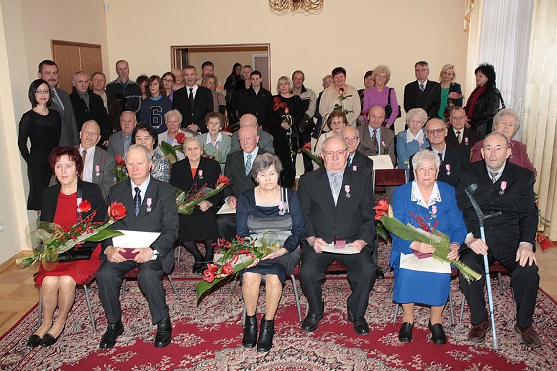 Medale za długoletnie pożycie