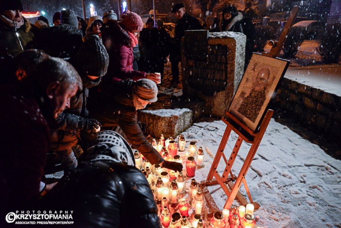 Mieszkańcy Gminy Pelplin modlili się za śp. prezydenta Pawła Adamowicza