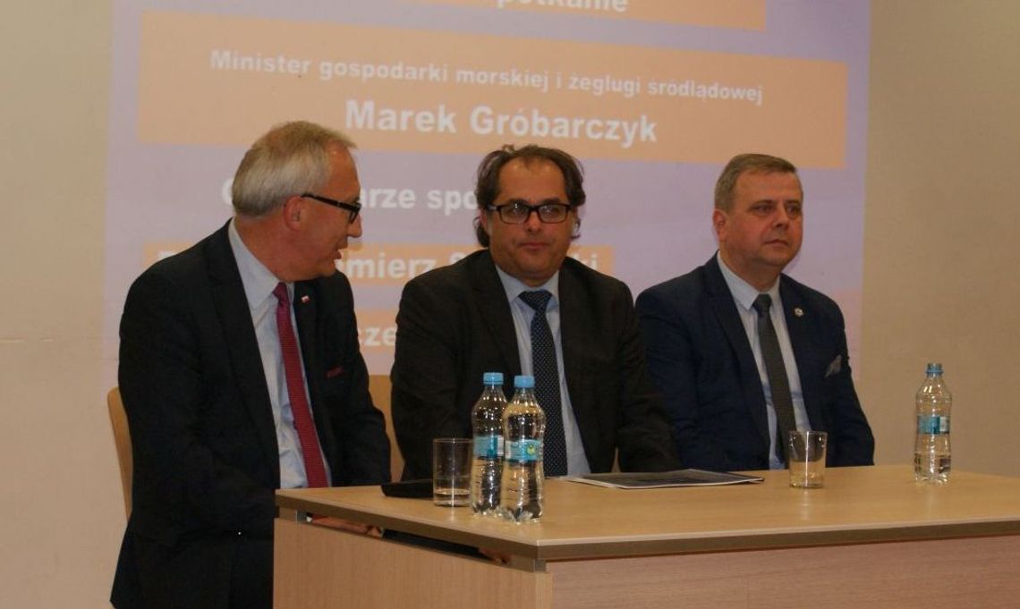 Minister gospodarski morskiej w Tczewie: „są plany budowy portu i terminalu logistycznego w waszym mieście” Minister gospodarski morskiej w Tczewie: „są plany budowy portu i terminalu logistycznego w waszym mieście”