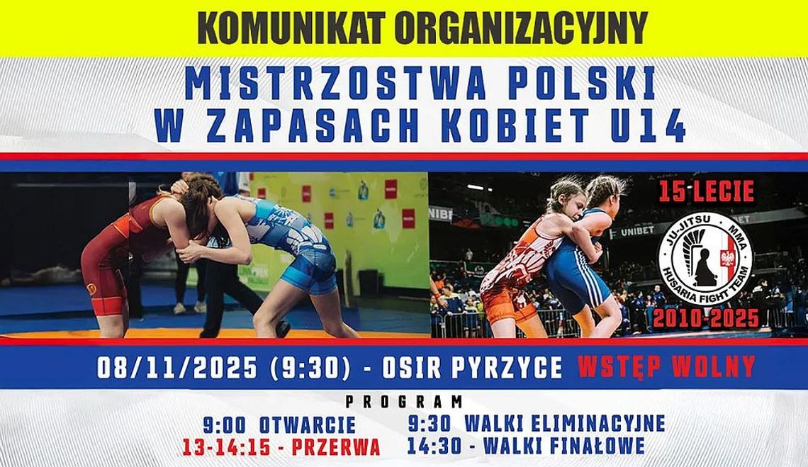 Mistrzostwa Polski Młodziczek U-14 w zapasach kobiet