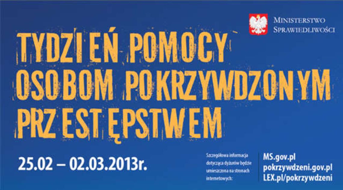 Można skorzystać z pomocy psychologa, prokuratora i prawnika