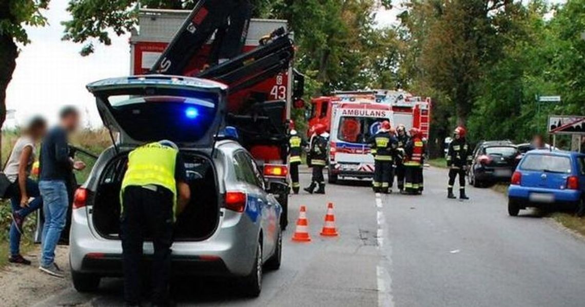 Mundurowi pracowali na miejscu wypadku. Wstępnie znane przyczyny sobotniego zdarzenia przy ul. Bałdowskiej Mundurowi pracowali na miejscu wypadku. Wstępnie znane przyczyny sobotniego zdarzenia przy ul. Bałdowskiej