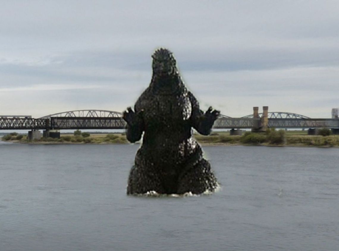 Na luzie: Godzilla opanowała Tczew! Na luzie: Godzilla opanowała Tczew!