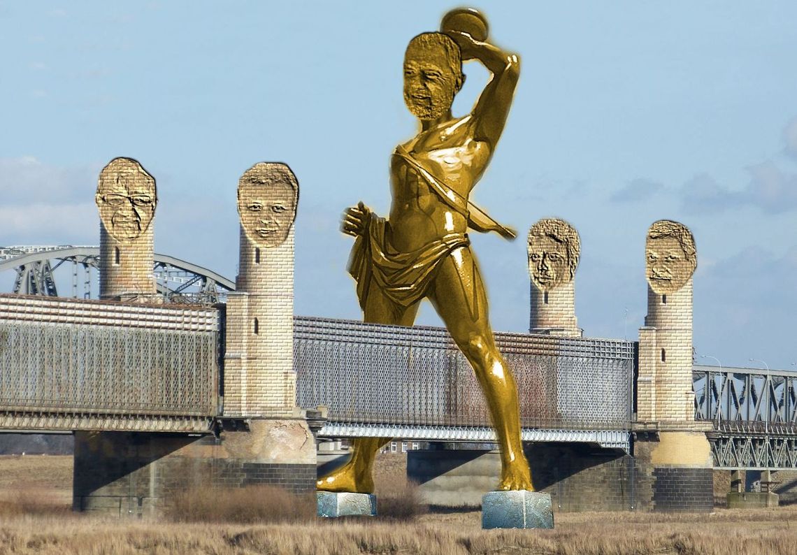 Na luzie: Na moście powstaną posągi!