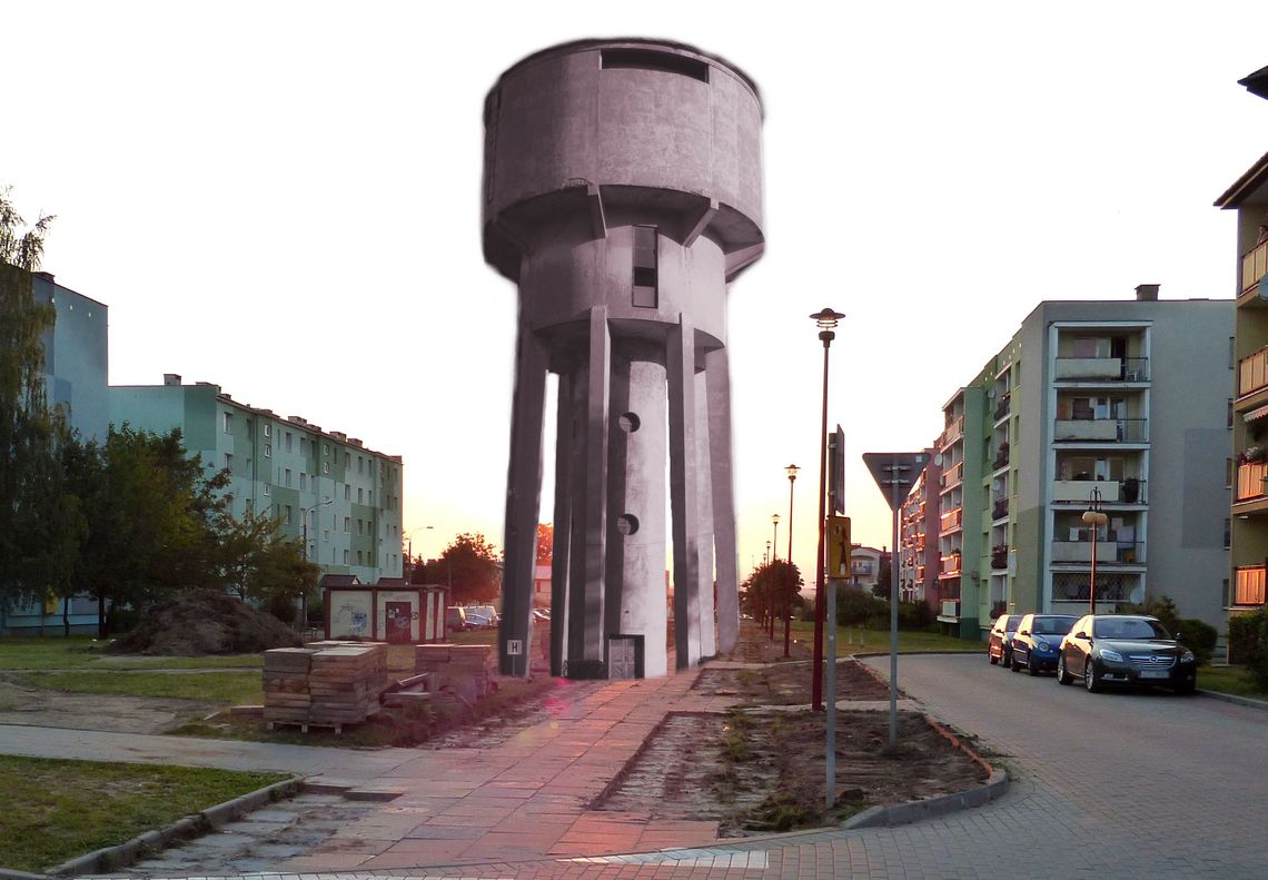 Na luzie: Wieża ciśnień w centrum Suchostrzyg!