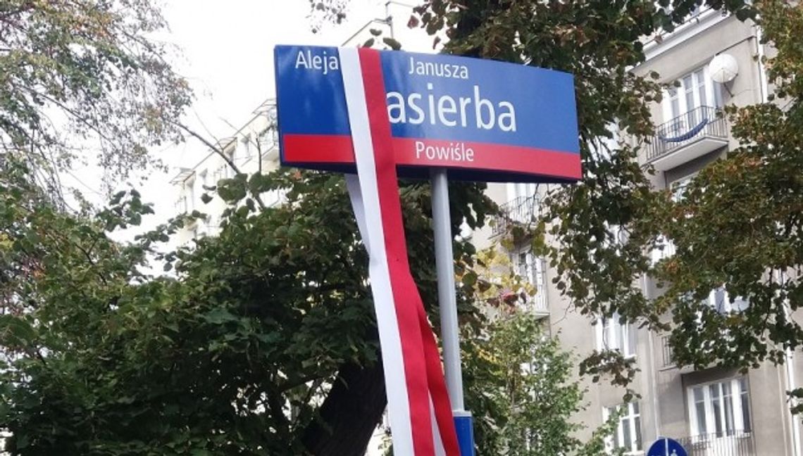 Na warszawskim Powiślu otwarto aleję ks. Janusza St. Pasierba