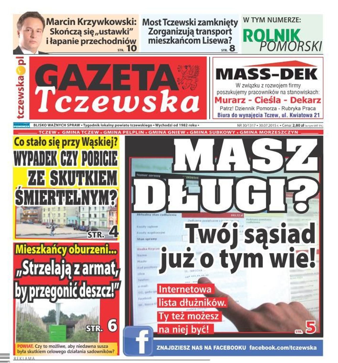 Najnowszy numer Gazety Tczewskiej już w kiosku!