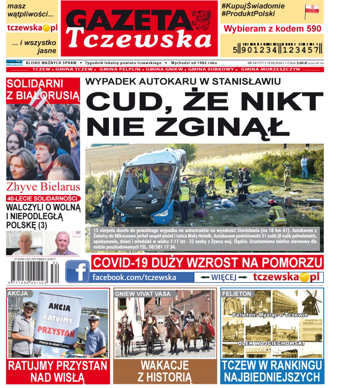 Najświeższe wiadomości z Tczewa i okolic!!! Nowy numer Gazety Tczewskiej już sprzedaży!!! A w nim… Najświeższe wiadomości z Tczewa i okolic!!! Nowy numer Gazety Tczewskiej już sprzedaży!!! A w nim…