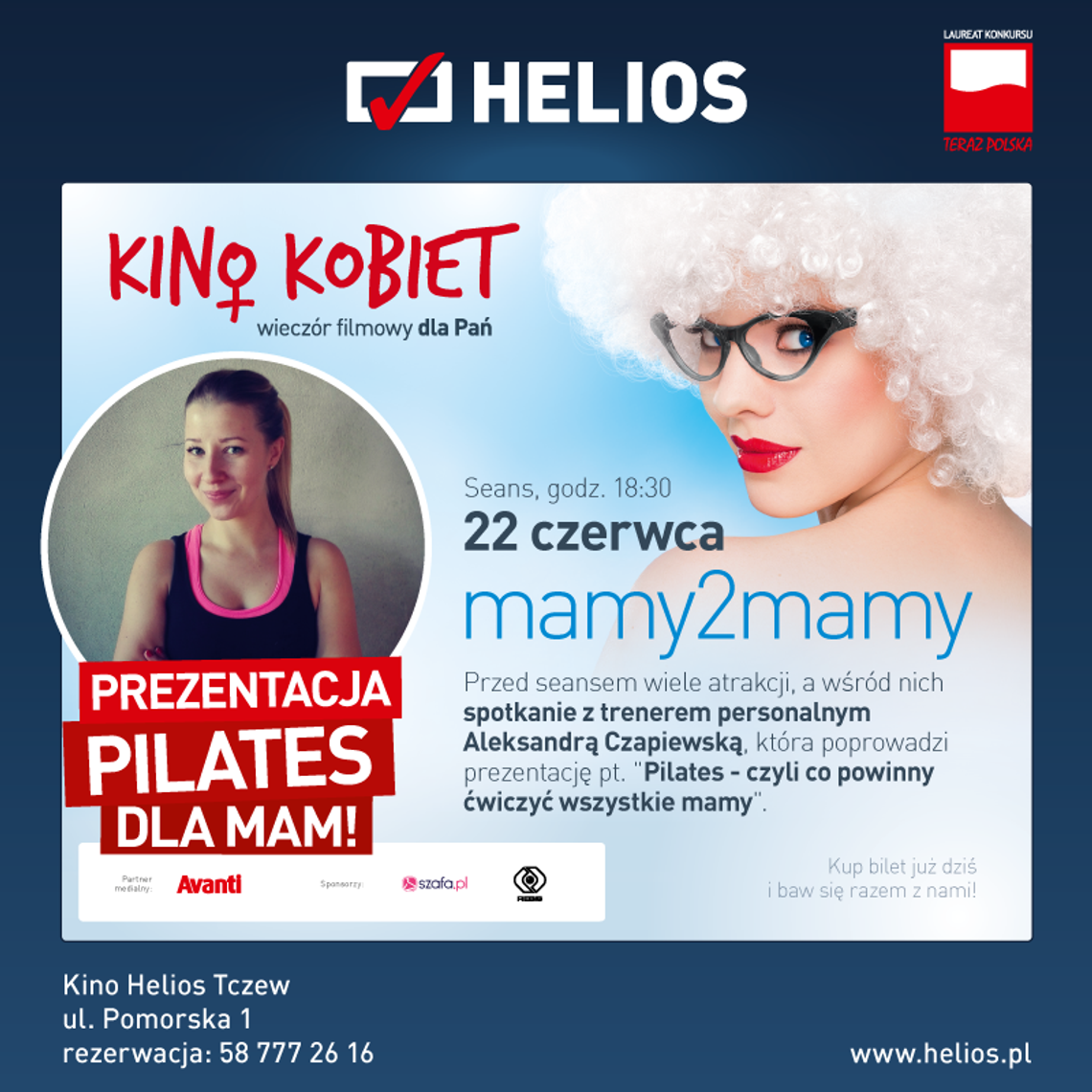 Nie przegap. Kino Kobiet i MAMY2MAMY juz w czwartek. Nie przegap. Kino Kobiet i MAMY2MAMY juz w czwartek.