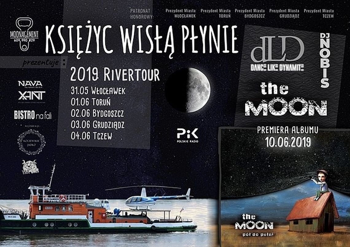 Niecodzienny koncert nad Wisłą. Zagrają z największego w Polsce holownika.