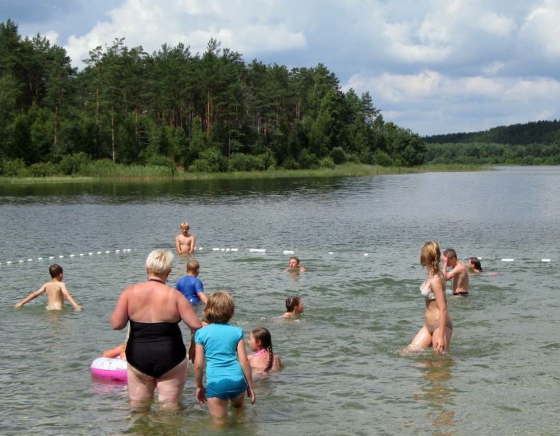 Nietypowa lekcja i… kąpiel w jeziorze