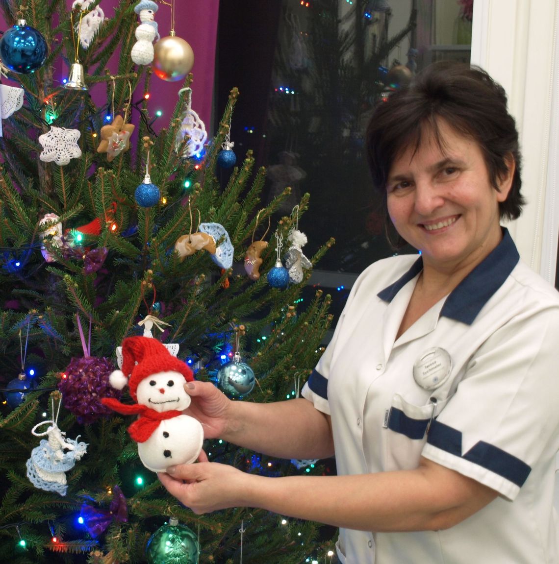 Nigdzie nie ma takich Świąt jak tam... Cały personel świętuje z pacjentami