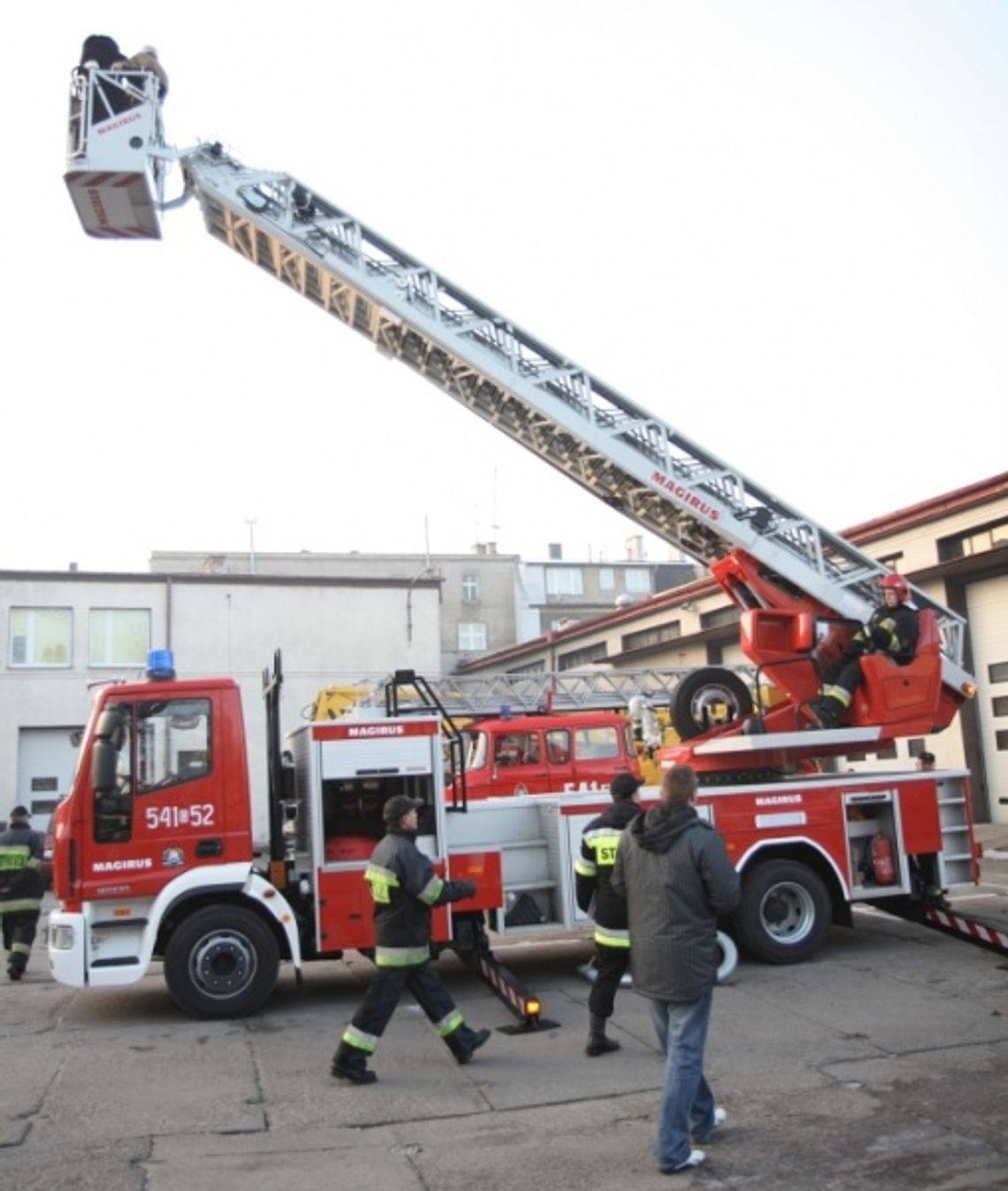 Nowa drabina - strażacy wyżsi o 7 metrów