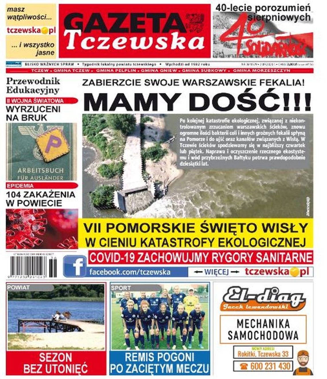Nowy numer Gazety Tczewskiej już dostępny w sklepach. Co w nim?