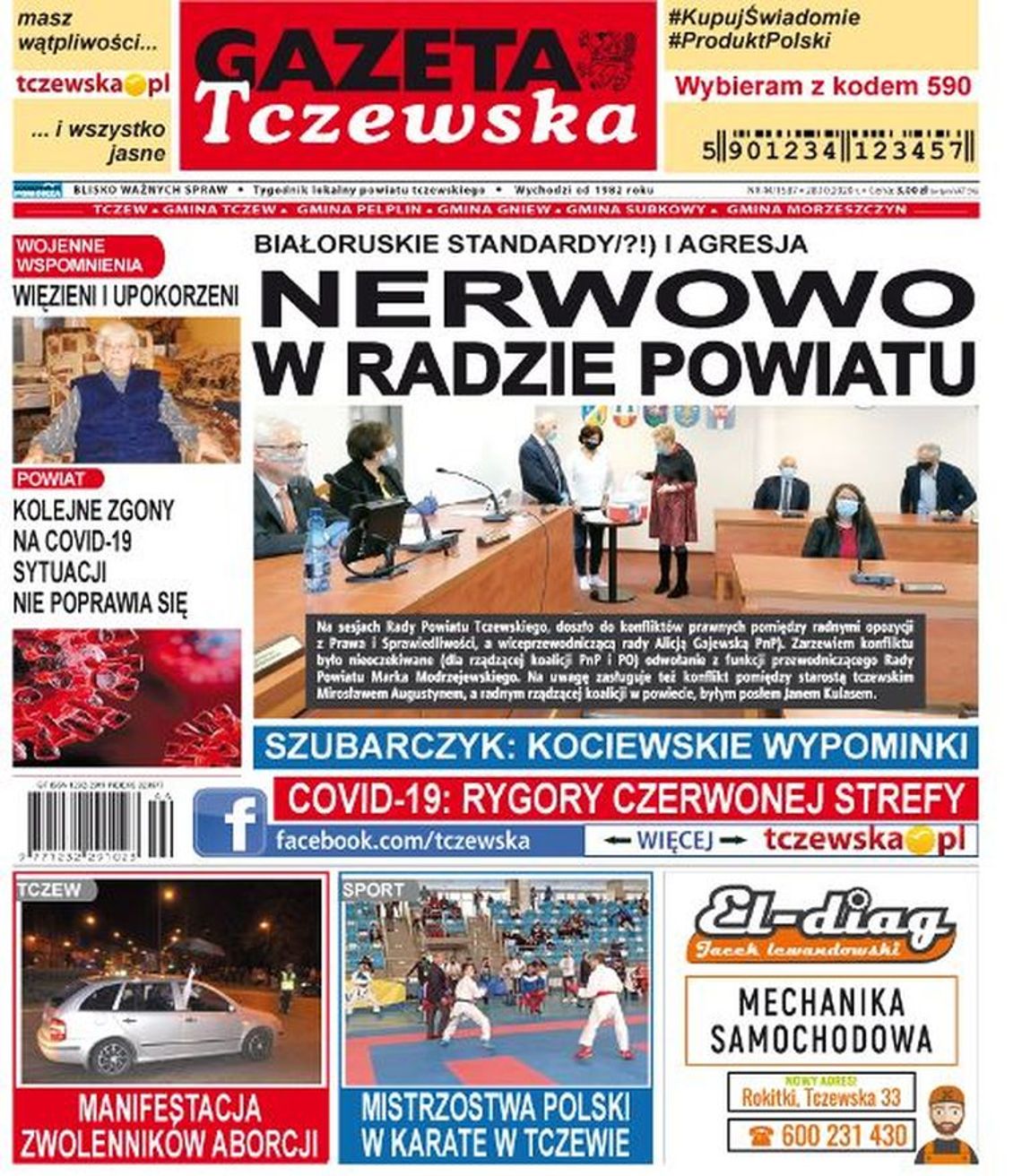 Nowy numer Gazety Tczewskiej już w sprzedaży!!! Najświeższe wiadomości z Tczewa oraz gmin naszego powiatu. Co w nim?