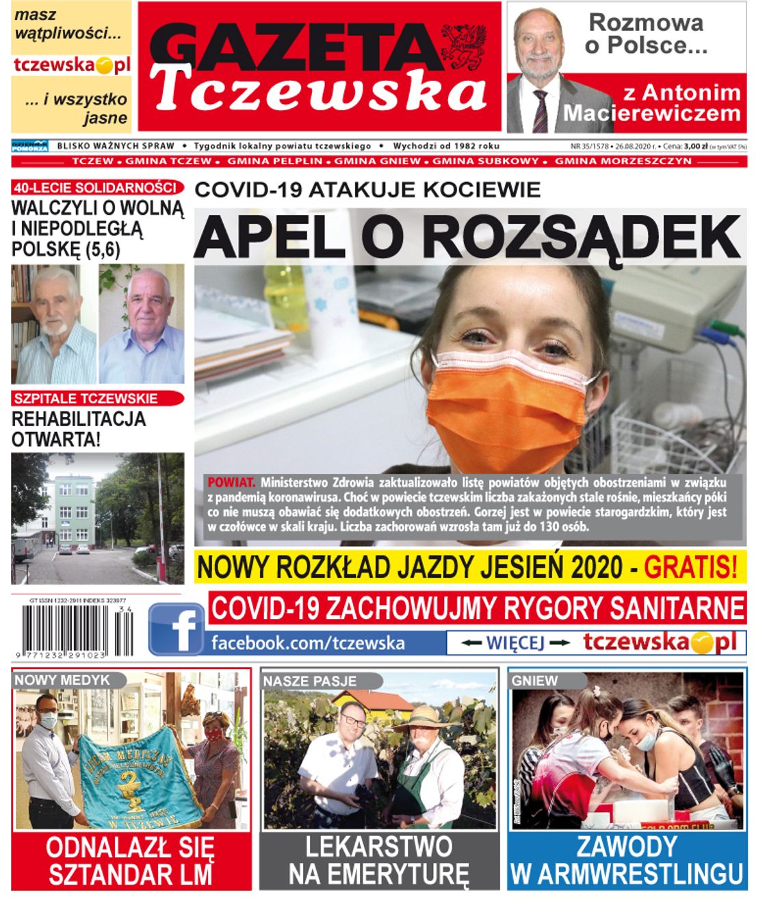Od dziś w kioskach dostępny jest nowy numer Gazety Tczewskiej. Co w środku? Od dziś w kioskach dostępny jest nowy numer Gazety Tczewskiej. Co w środku?