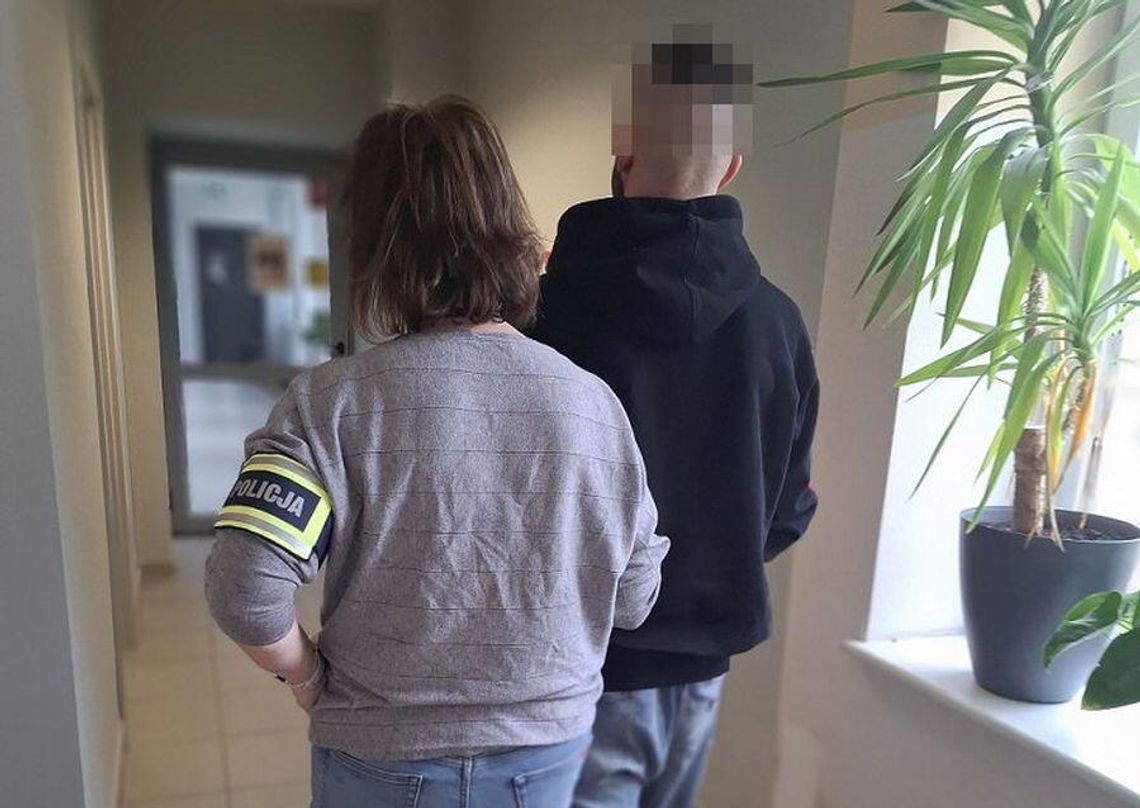 Okradał sklepy i odepchnął ekspedientkę. Zatrzymany 36-latek