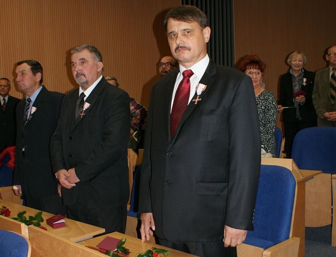 Opozycjoniści odebrali Krzyże Wolności i Solidarności