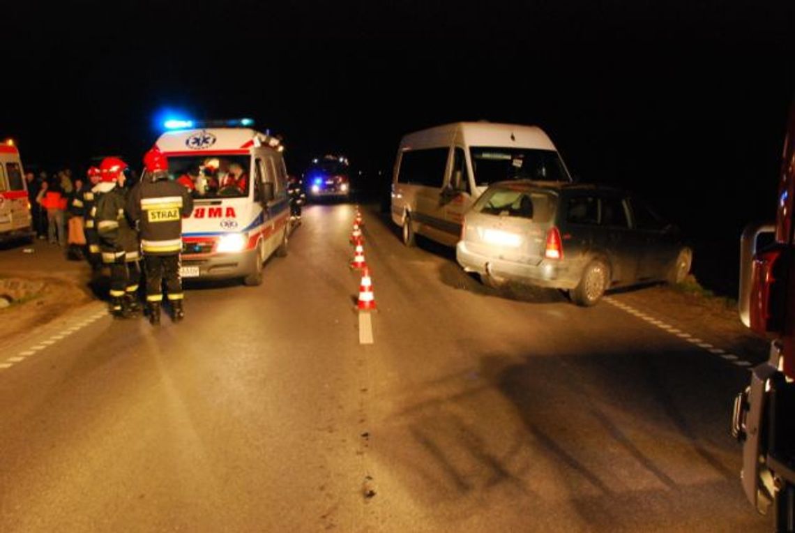 Ośmioro rannych w wypadku w Rudnie Ośmioro rannych w wypadku w Rudnie