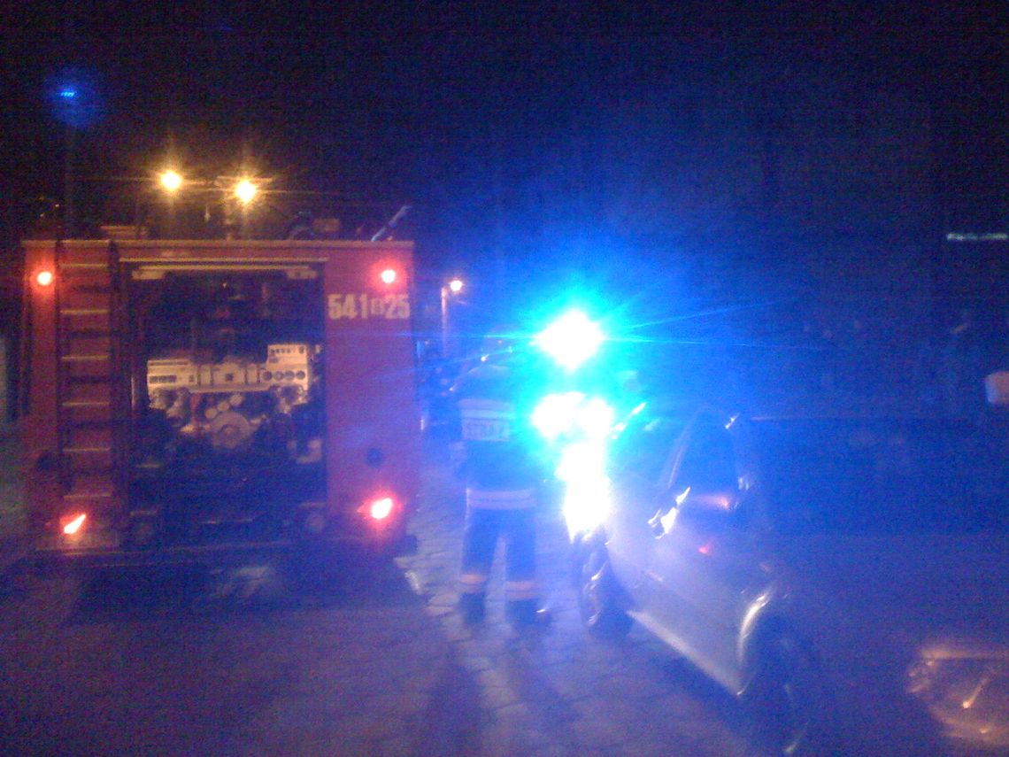 Paliło się na Polnej 3