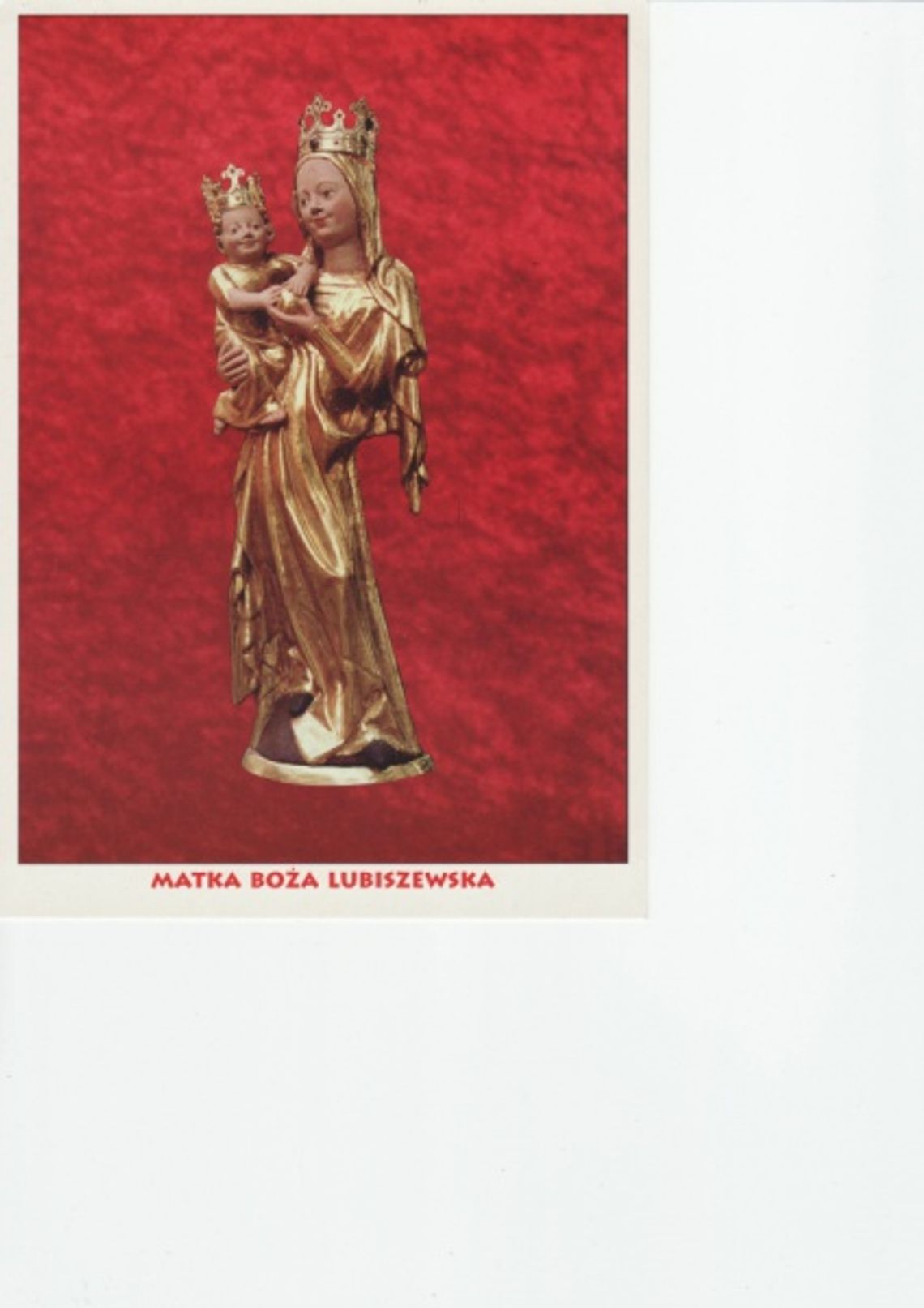 Papieskie korony z okresu baroku w sanktuarium lubiszewskim