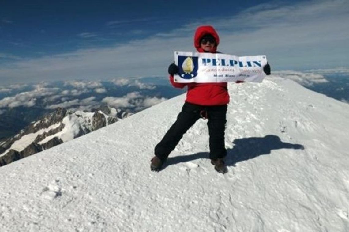 Pelpliniak po raz drugi zdobył Mont Blanc