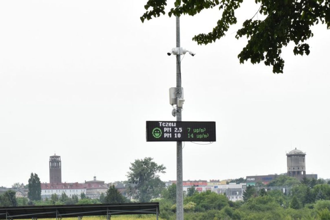 Pierwszy czujnik jakości powietrza w Tczewie stanął przy Malinowskiej Pierwszy czujnik jakości powietrza w Tczewie stanął przy Malinowskiej