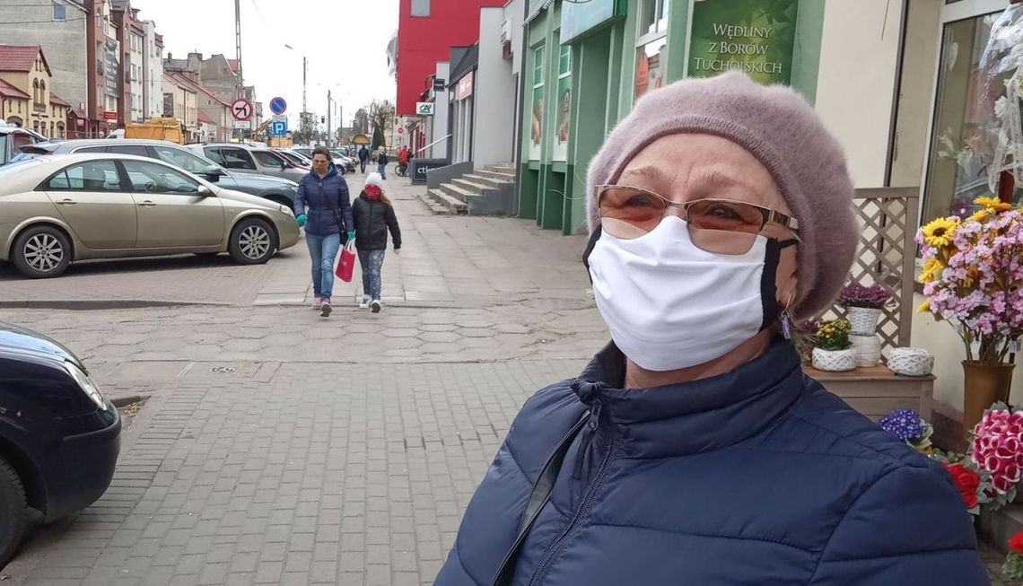 Pierwszy dzień obowiązkowego zasłaniania twarzy w Tczewie. Jak wywiązujemy się z zakazu?