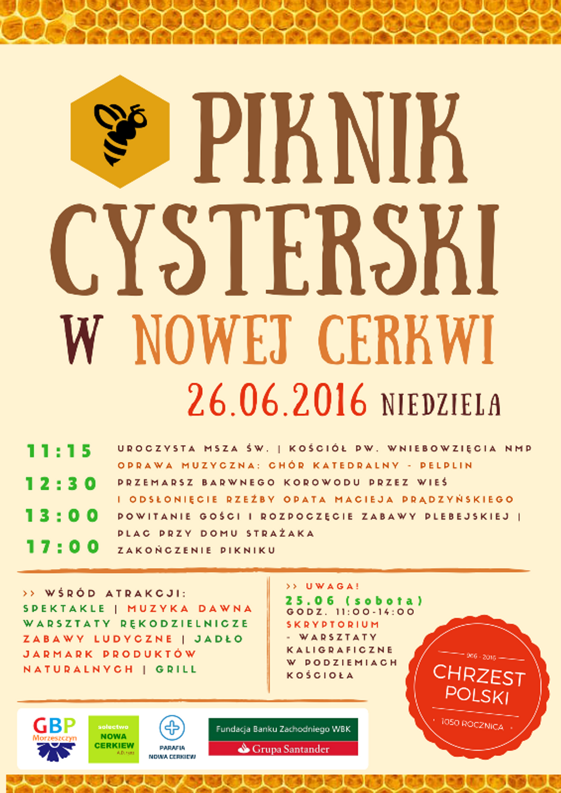 Piknik Cysterski w Nowej Cerkwi Piknik Cysterski w Nowej Cerkwi