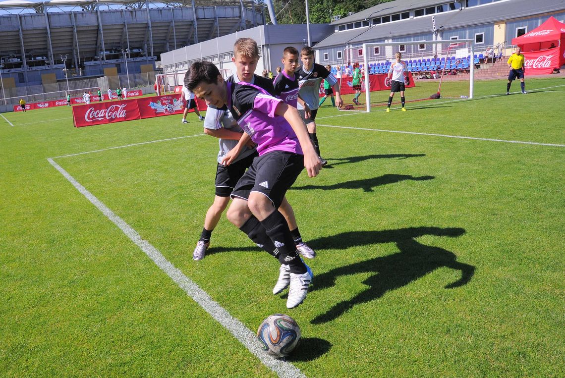 Piłkarze z Gniewu na podium w pomorskim finale Coca-Cola Cup 2014 Piłkarze z Gniewu na podium w pomorskim finale Coca-Cola Cup 2014
