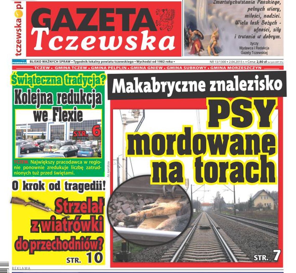 PILNE. Makabryczne odkrycie. Psy zamordowane na torach PILNE. Makabryczne odkrycie. Psy zamordowane na torach