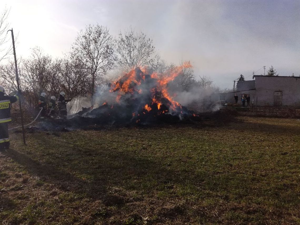 PILNE. Pożar w Lignowach Szlacheckich. Interweniowało pięć zastępów straży