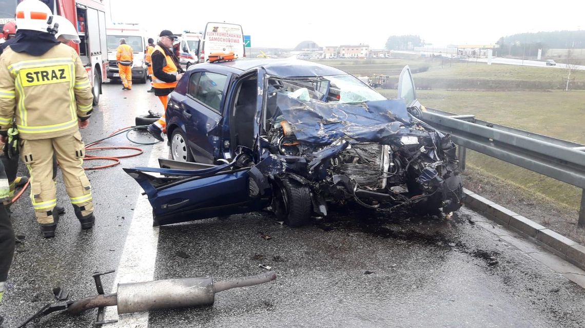 PILNE. Tragiczny wypadek pod Pelplinem. Zginęła jedna osoba
