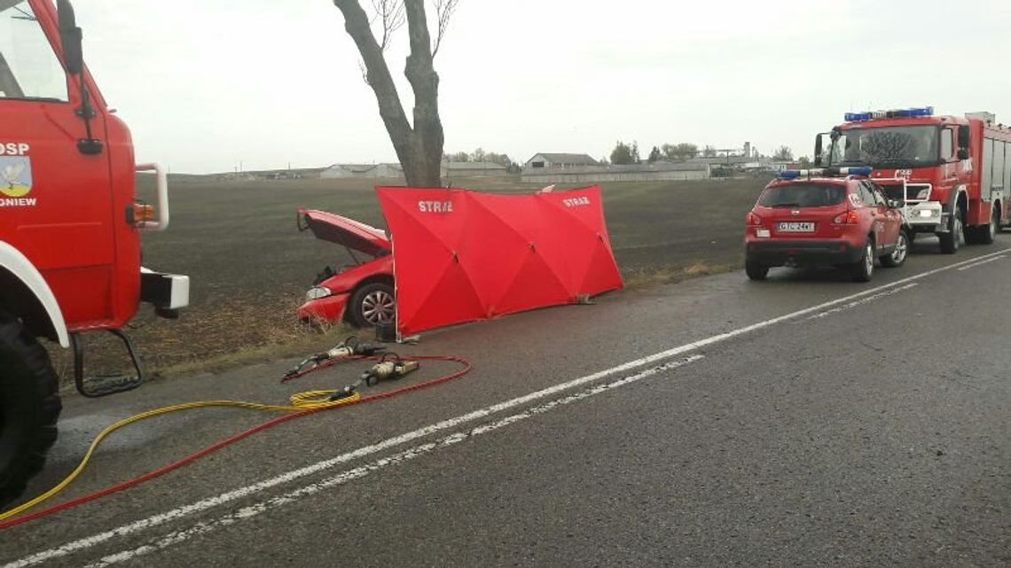 PILNE. Tragiczny wypadek samochodowy pod Gniewem. Zginęły dwie kobiety