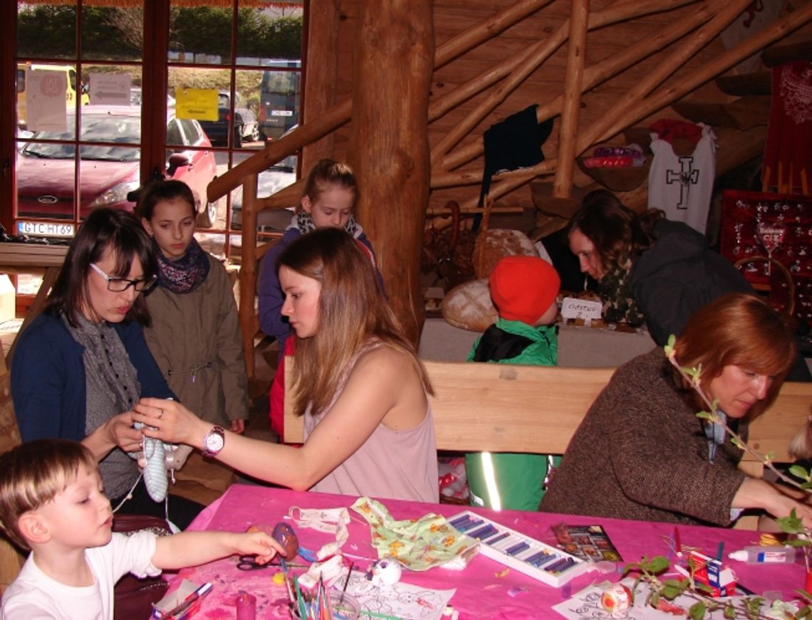 Pisanki, zajączki i palmy - Wielkanocny Jarmark w Grodzisku