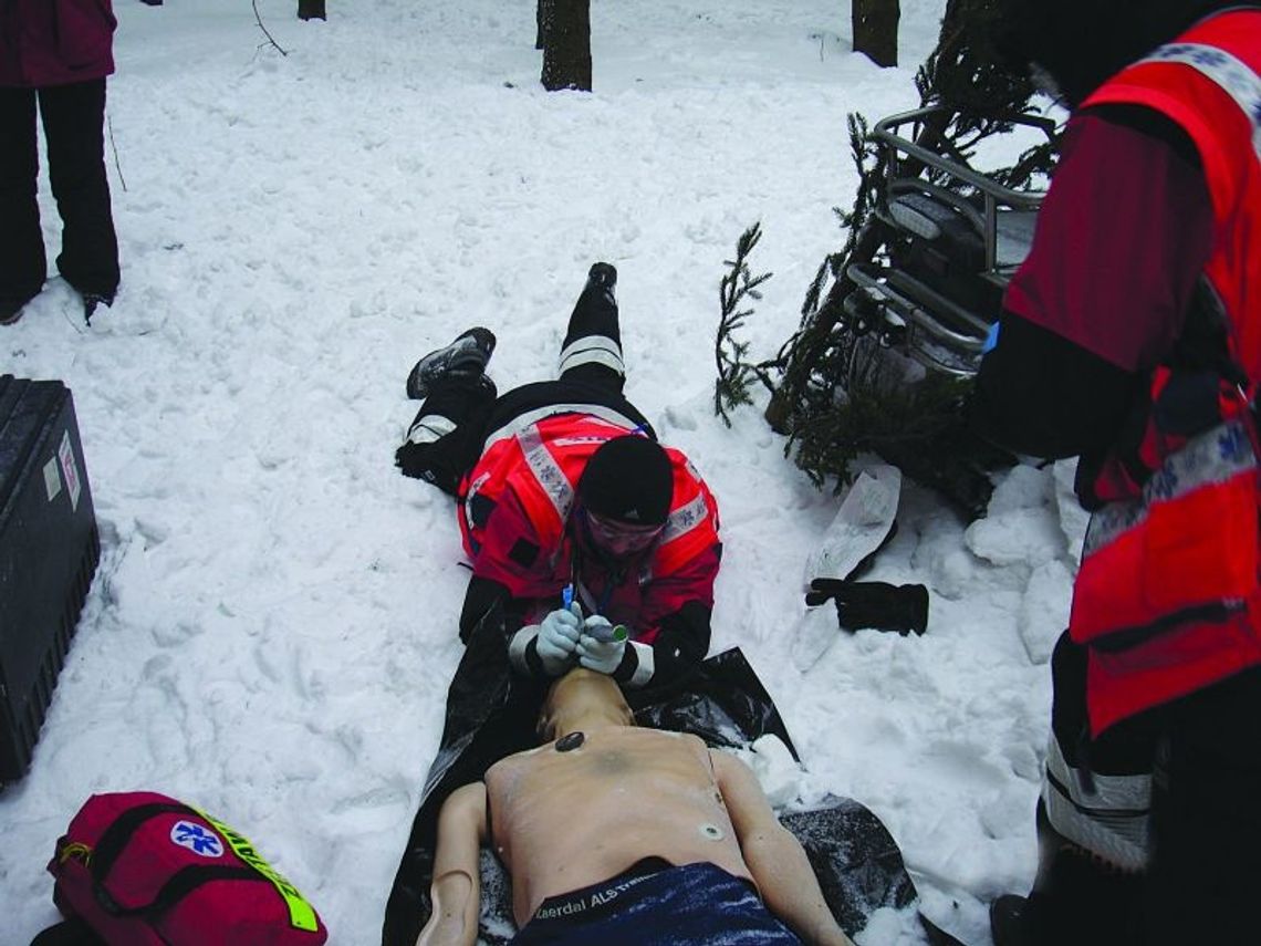 Płetwonurkowie ratowali w górach!!! Płetwonurkowie ratowali w górach!!!