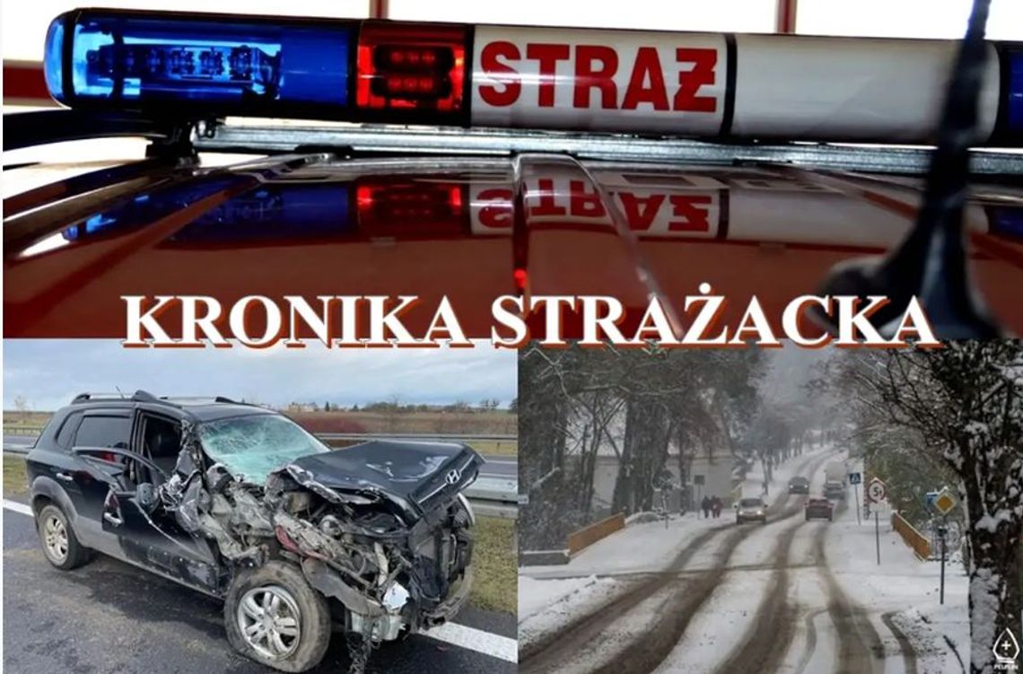 Płonąc kabina ciężarówki. Pożary sadz są wciąż dużym problemem...