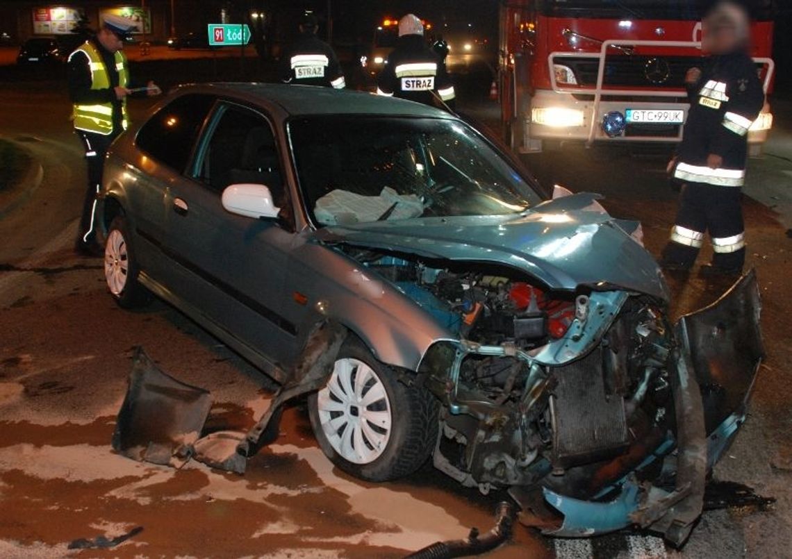 Policja bada okoliczności poniedziałkowego wypadku w Gniewie