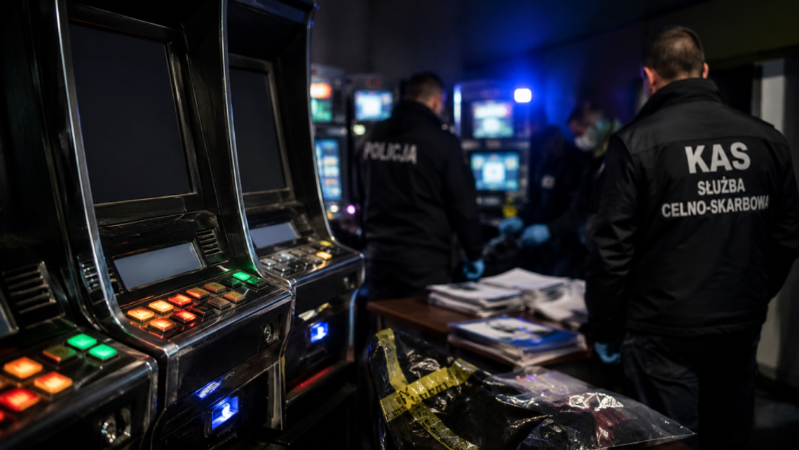 Policja i KAS zabezpieczyły automaty warte kilkadziesiąt tysięcy złotych Policja i KAS zabezpieczyły automaty warte kilkadziesiąt tysięcy złotych