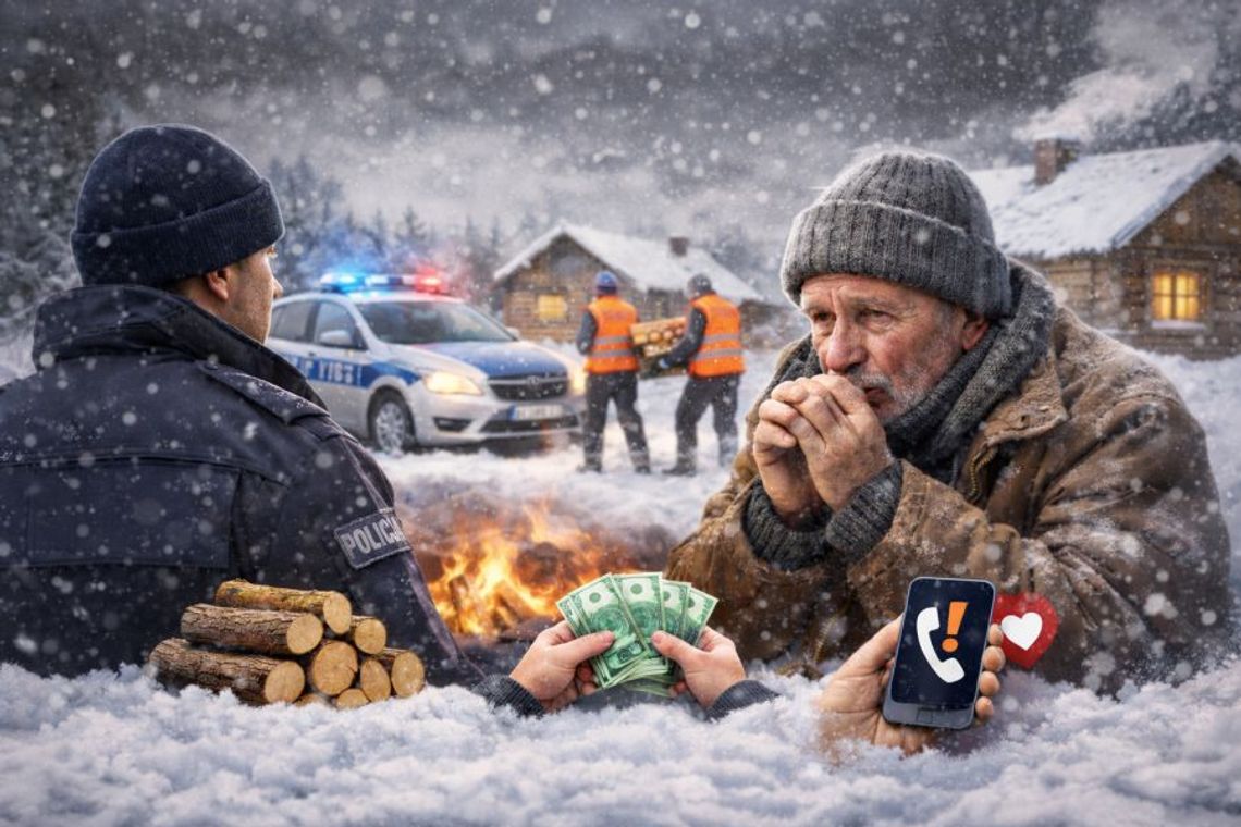 Policjanci pomogli 66-latkowi. Akcja zaowocowała podjęciem opieki nad seniorem