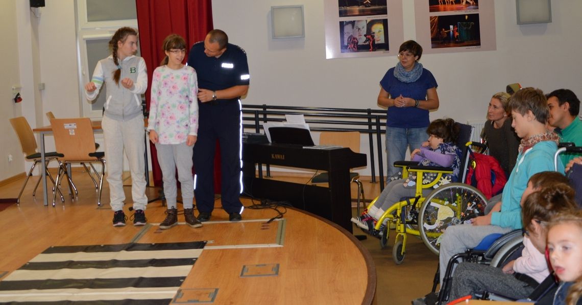 Policjanci spotkali się z uczniami SOSW Policjanci spotkali się z uczniami SOSW