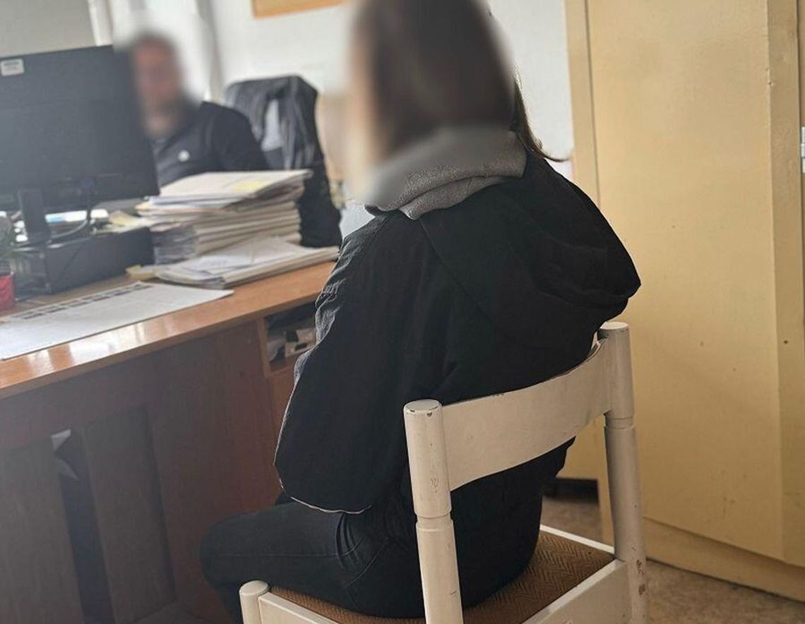 Policjanci zatrzymali sprawczynię serii kradzieży Policjanci zatrzymali sprawczynię serii kradzieży