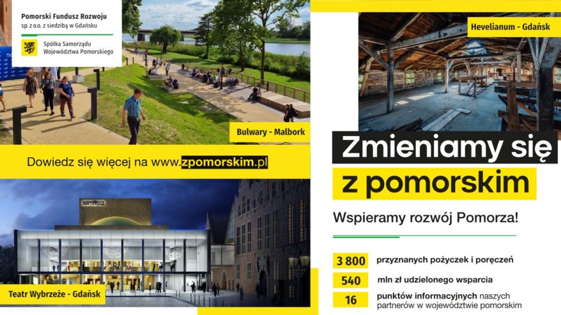 Pomorski Fundusz Rozwoju – wspieramy firmy na prostych zasadach