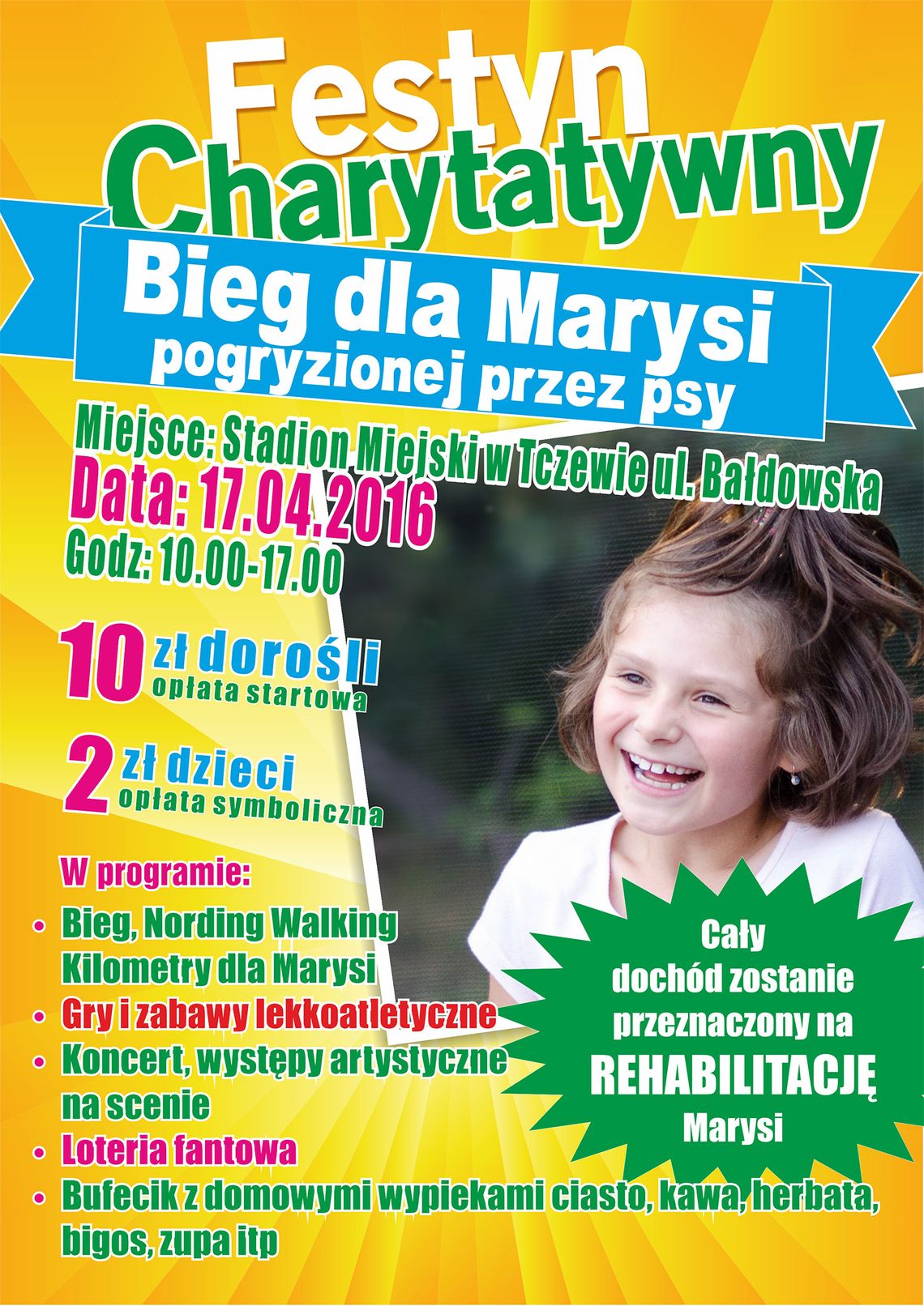 Pomóżmy 9-letniej Marysi, pogryzionej przez psy w Rokitkach! Pomóżmy 9-letniej Marysi, pogryzionej przez psy w Rokitkach!