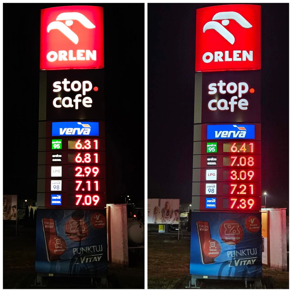 [PORÓWNANIE] Szaleństwo na stacjach paliw! Ceny galopują w górę z godziny na godzinę!