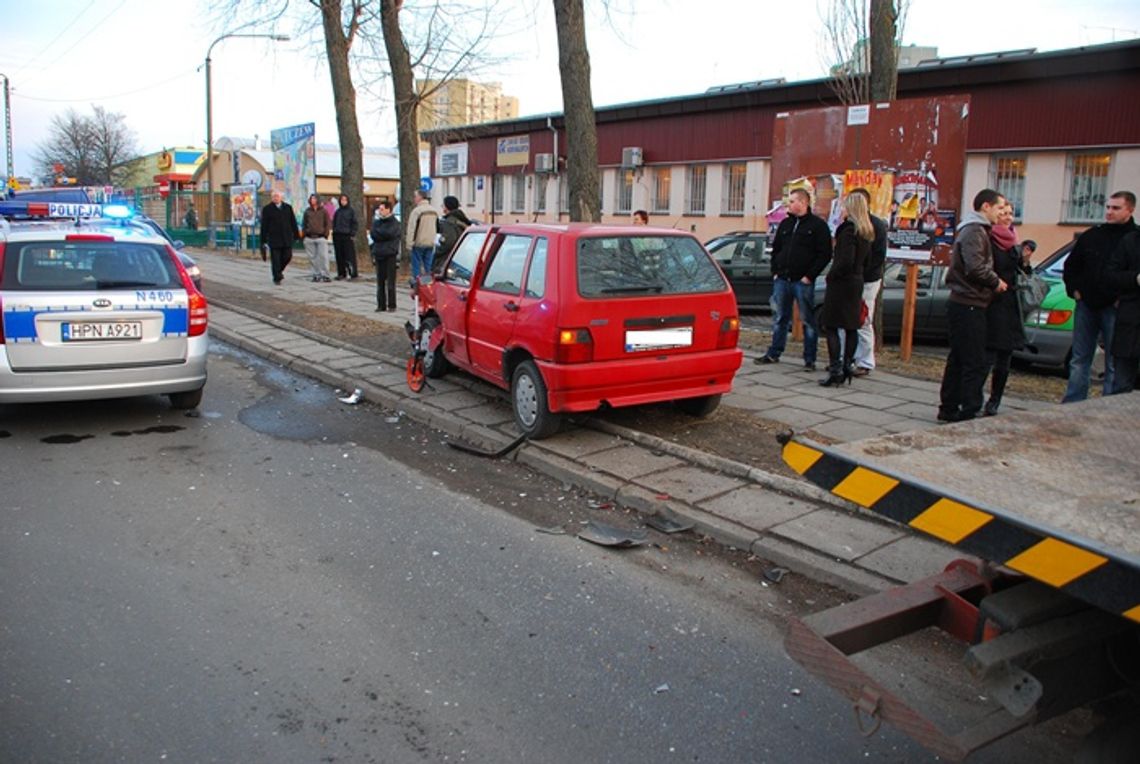 Pościg za pijanym sprawcą wypadku
