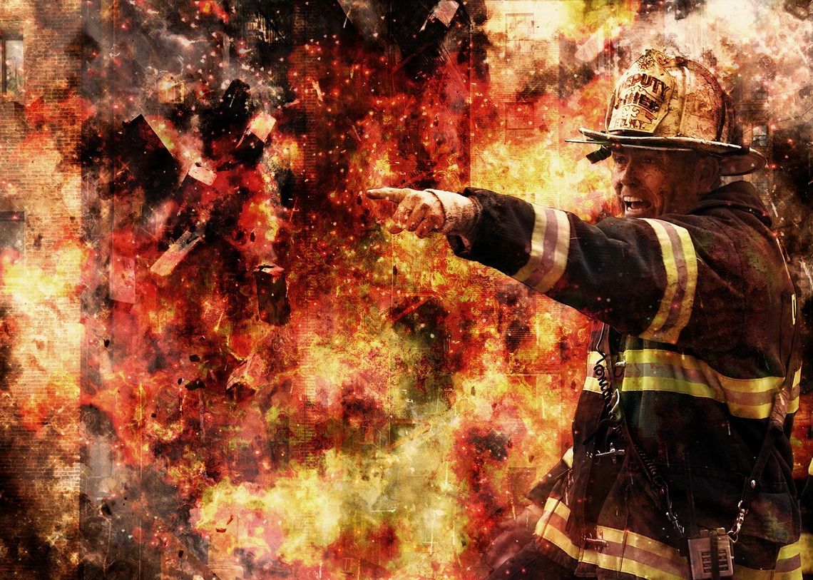 Pożar wysypiska ZUOS. 24 strażaków walczyło z zagrożeniem...