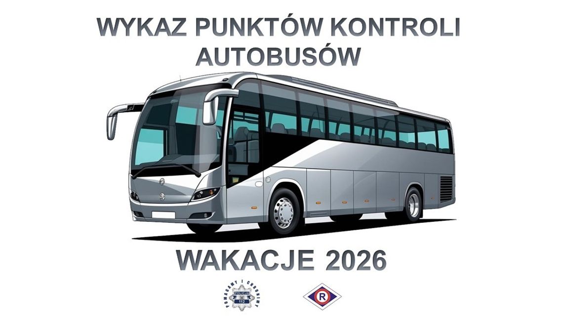 Przed wyjazdem na kolonie warto zgłosić autobus do kontroli. Policja przypomina o zasadach