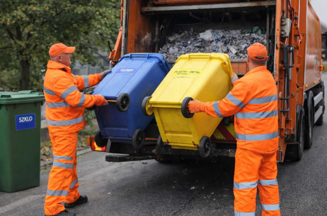 Przedstawiamy nowy harmonogram odbioru odpadów komunalnych w Tczewie. Podajemy kiedy odbiór gabarytów i innych śmieci