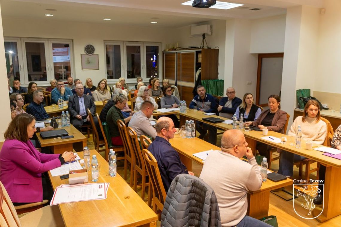 Radni i sołtysi razem o obronie granic gminy Tczew Radni i sołtysi razem o obronie granic gminy Tczew